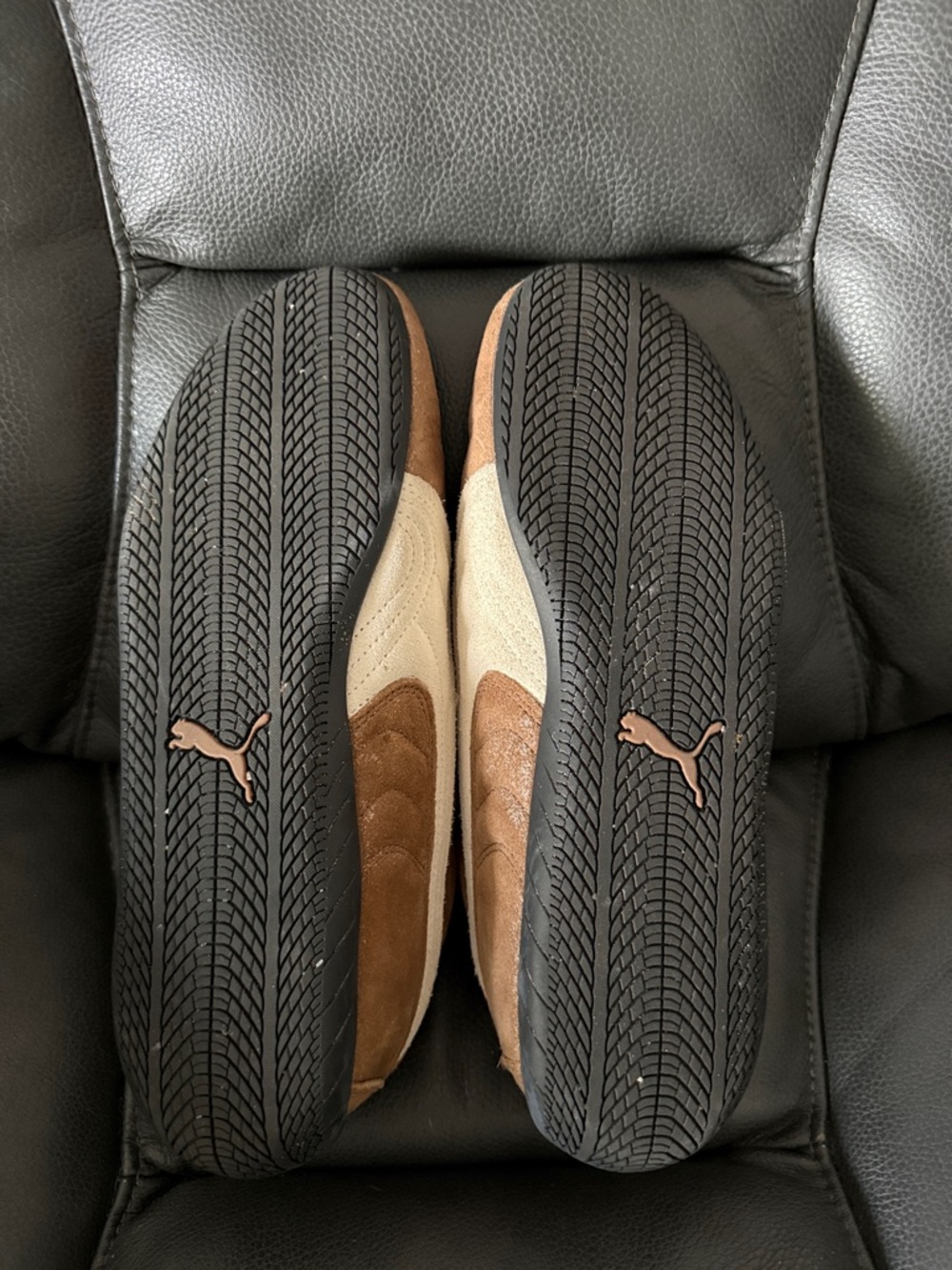 PUMA Speedcat OG - Mocha Brown / Sail - Size 10 (Narrow Fit) - Picture 5 of 5